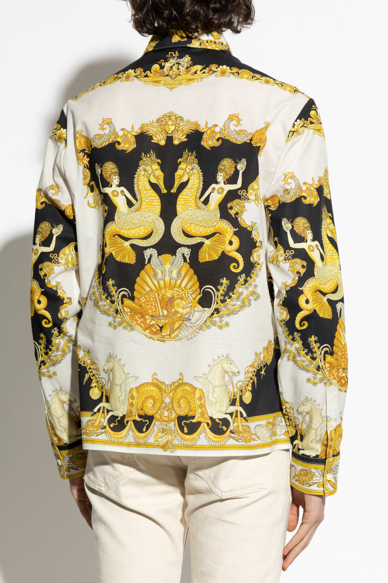 Multicolour Shirt with `Coral Theatre` print Versace - Vitkac AS